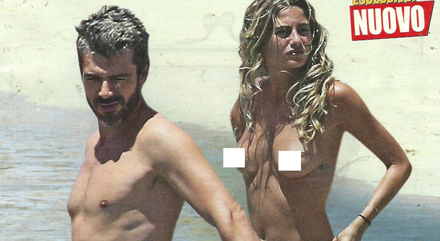 Luca Argentero e Cristina Marino, crisi rientrata: vacanze con topless a Mykonos