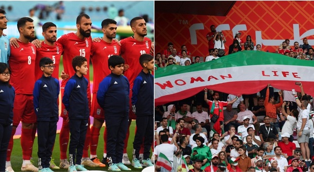 Le proteste Iran, i calciatori non cantano l'inno