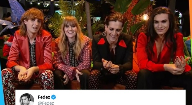 Eurovision 2021, Fedez e Chiara Ferragni tifano Maneskin: «Appena finisce di allattare scateno la Chiarona nazionale»