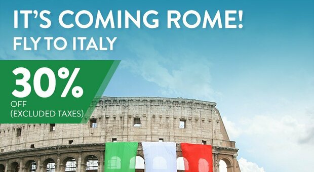 Italia campione d'Europa, Alitalia "punge" gli inglesi: lo sconto per "dare un'occhiata" alla Coppa nella Capitale: «It's coming Rome»