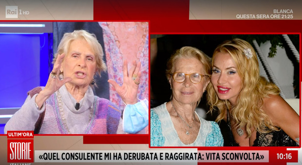 Valeria Marini, la mamma a Storie Italiane: «Truffata e derubata, cosa aspetta la giustizia?»