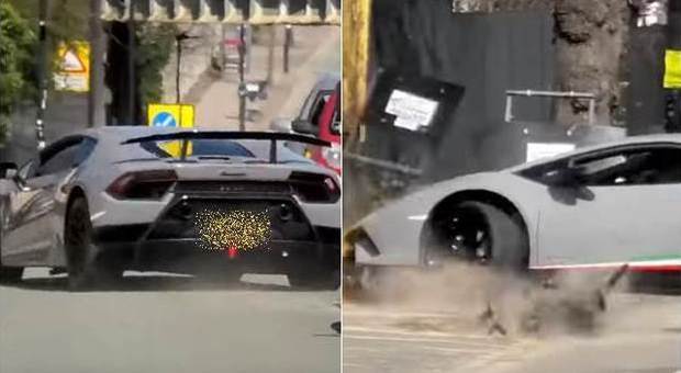 Lamborghini da 300 mila euro distrutta durante un raduno: era stata appena acquistata
