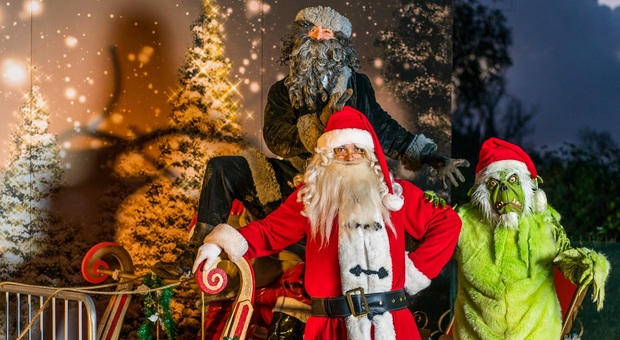 I villaggi di Babbo Natale a due passi da Roma: in mostra Santa Claus a spasso tra le epoche