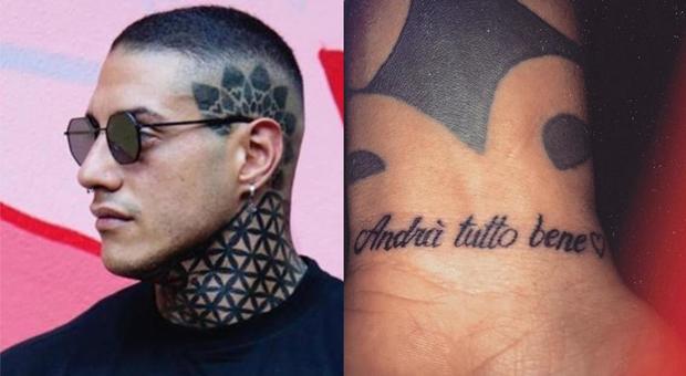 Francesco Chiofalo, tatuaggio portafortuna prima dell'intervento: «Andrà tutto bene»