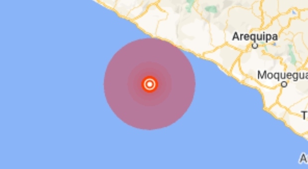 Terremoto in Perù, violenta scossa di magnitudo 5.7 vicino alla costa