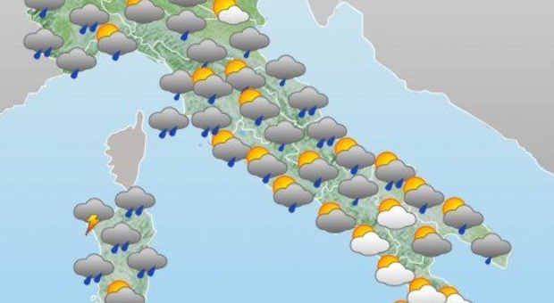 Meteo, le previsioni: arriva il maltempo su quasi tutta l'Italia