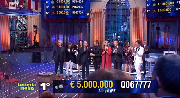 Lotteria Italia, venduto all'Autogrill La Macchia Ovest di Anagni il biglietto da 5 milioni. I premi da 50.000 e 20.000 euro