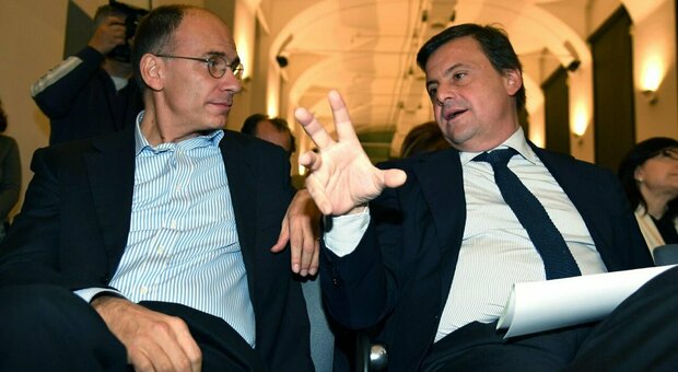 Calenda-Letta, domani mattina incontro decisivo Il segretario Dem: «Voglio l'intesa ma basta veti» Il leader di Azione: patti chiari e agenda Draghi