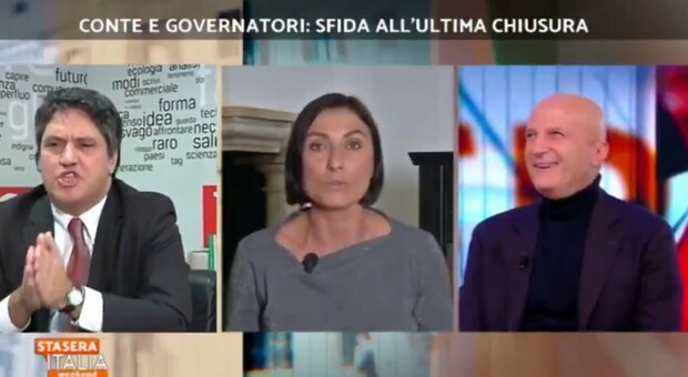 Alessia Morani e l'epic fail sui “banchi a rotelle per i ragazzoni delle superiori” a Stasera Italia