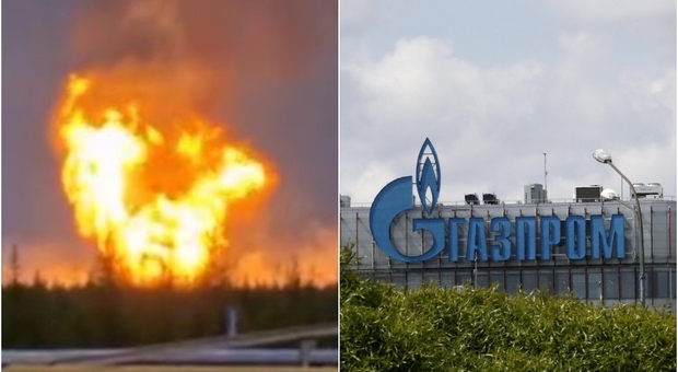 Russia, incendio nel più grande impianto di gas della Gazprom. «Ipotesi sabotaggio»