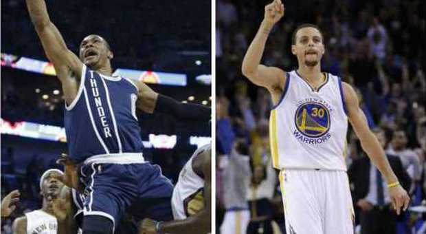 Curry e Westbrook immarcabili nella notte. Beli gioca bene e vince, Gallo male e perde