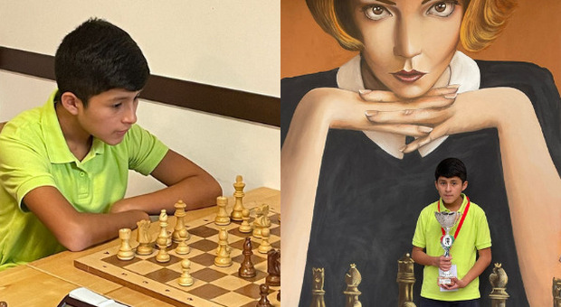 Stefano è il principe degli scacchi a 12 anni, da Ostia a campione italiano: «Studio Kasparov per continuare a vincere»