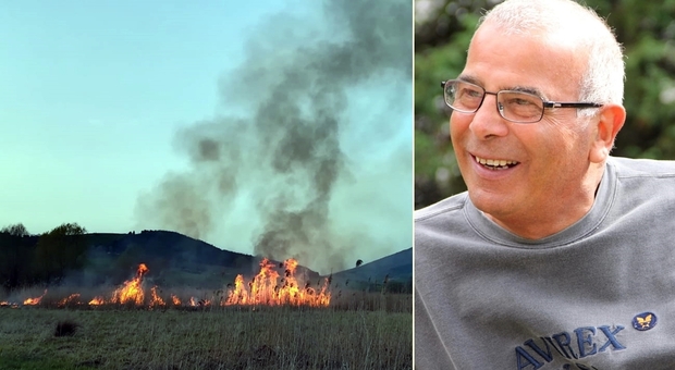 Foligno, Ettore Orsomando: “L’incendio alla palude di Colfiorito un danno gravissimo”