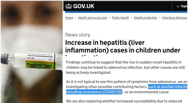 Una nuova variante Covid potrebbe essere la causa dell'epatite nei bambini: l'allarme degli esperti