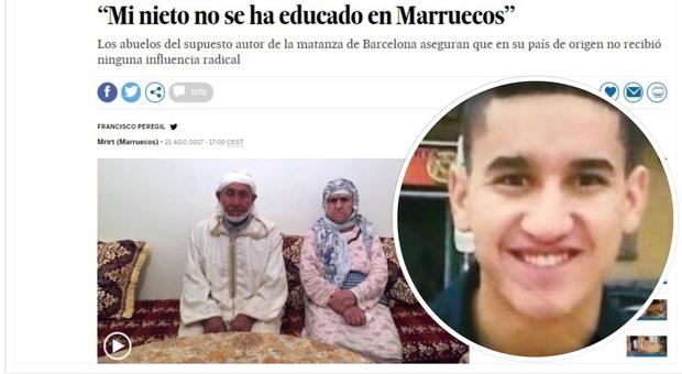 I nonni di Younes Abouyaaqoub: "Nostro nipote si è radicalizzato in Spagna"