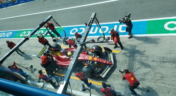 F1, Gran Premio d'Italia: a Monza i tifosi ci credono, Leclerc subito protagonista in pista. Omaggio alla Regina