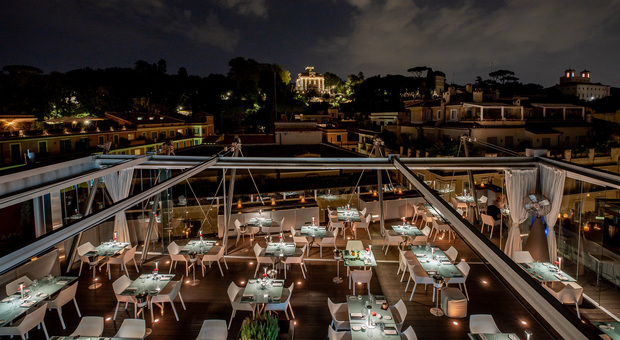 Hi-Res a Roma, panorama con cucina a effetto wow