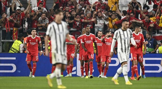 La Juve delude ancora: il Benfica vince 2-1 a Torino. Gli ottavi ora sono più lontani