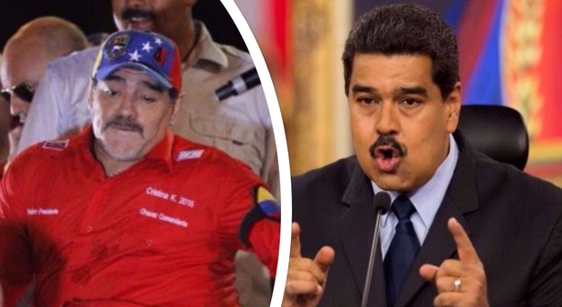 Venezuela isolato, ma Maradona sta con Maduro: "Mi vesto da soldato se me lo chiede"