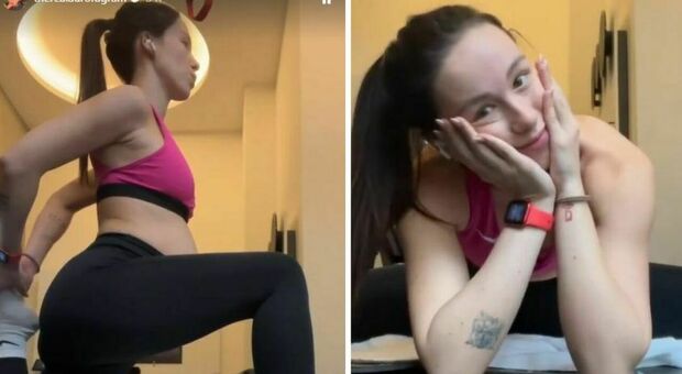 Aurora Ramazzotti, allenamento col pancione: ecco gli esercizi per mantenersi in forma (e rilassarsi) durante la gravidanza