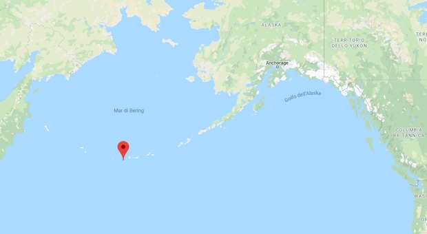 Terremoto, scossa in Alaska: sisma di 5.6 registrato ad Amatignak