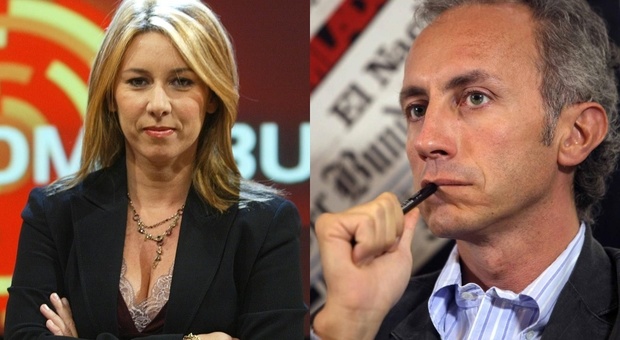 Gaia Tortora contro Marco Travaglio. La giornalista del tg de La7 sbotta su twitter : «Ora basta. Vaffa...»