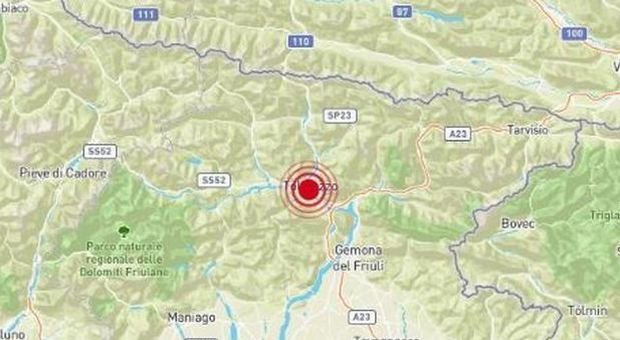 Terremoto Friuli, nuova scossa all'alba. Avvertita anche in Austria