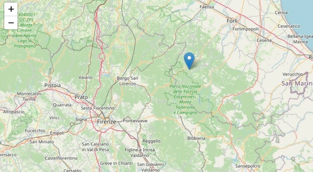 Terremoto a Firenze, scossa di magnitudo 2.4: l'epicentro nel Mugello