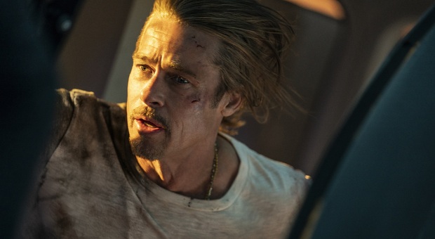 Brad Pitt presenta "The Bullett train": «Dopo il Covid faccio divertire con un killer finito in analisi»