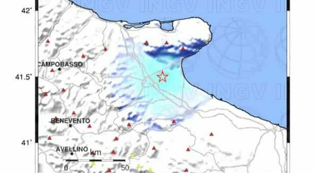 Terremoto a Foggia, scossa di magnitudo 3.3 avvertita in tutta la provincia