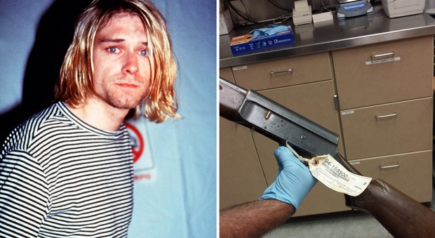 Cobain, il fucile con cui si uccise il leader dei Nirvana