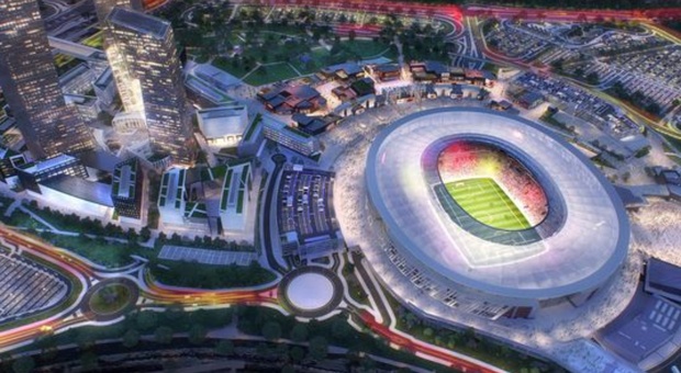 Stadio della Roma, i giallorossi presenteranno lo «studio di fattibilità» per realizzarlo a Pietralata