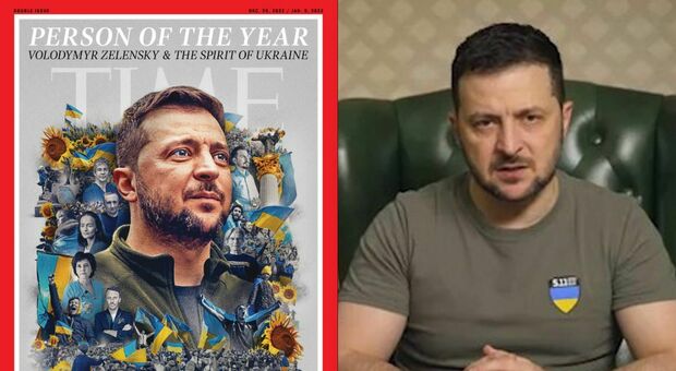 Zelensky "Persona dell'anno" di Time: premiato lo «spirito dell'Ucraina»