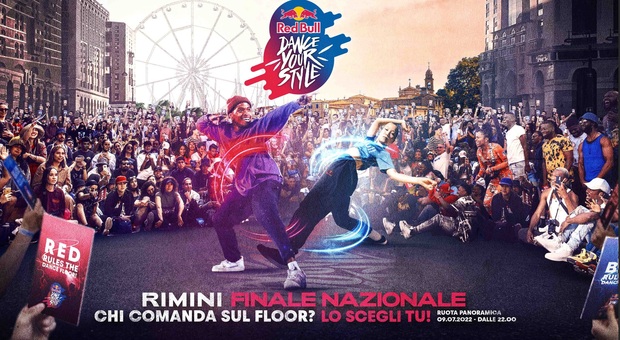 Red Bull Dance Your Style, l’evento globale di street dance alla ruota panoramica di Rimini