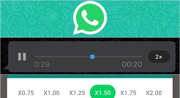 Finalmente si possono "velocizzare" i messaggi vocali di Whatsapp