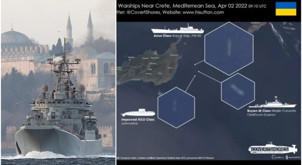 Navi da guerra russe puntano lo Ionio, pressione sulla flotta Nato: ecco cosa succede nel Mediterraneo