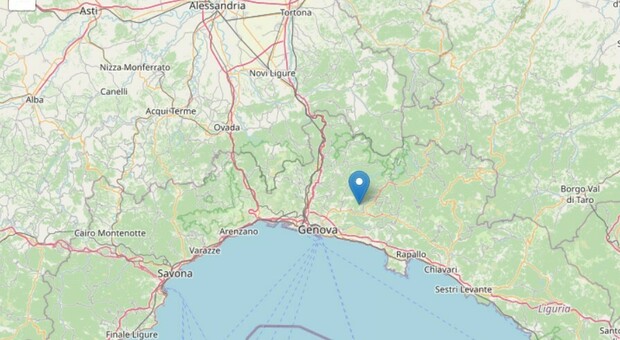 Terremoto a Genova, scossa nella notte di magnitudo 3.5. Toti: «Nessun ferito, ma crepe a edifici»