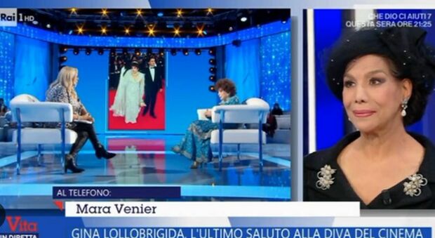 Mara Venier, lite a La Vita in Diretta con Marisela Federici per difendere Gina Lollobrigida: «Mi fa orrore»