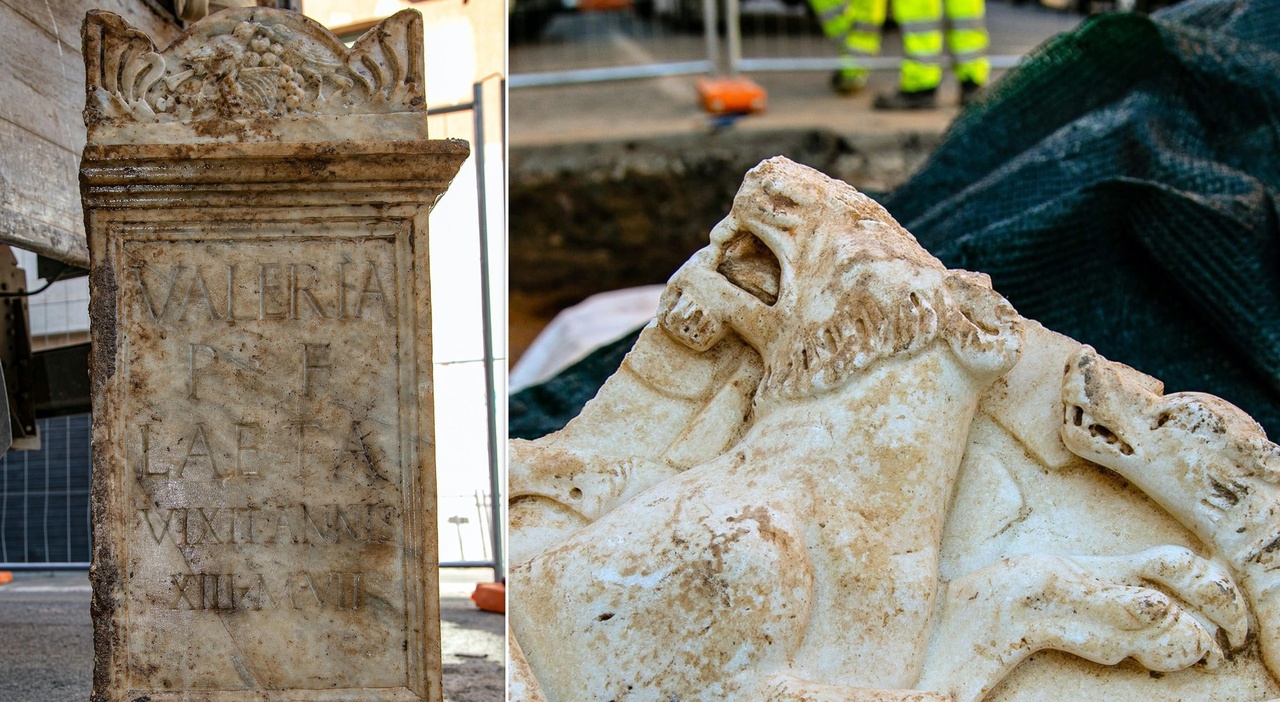 Scavi a Roma, dal sottosuolo emergono resti funerari del II secolo