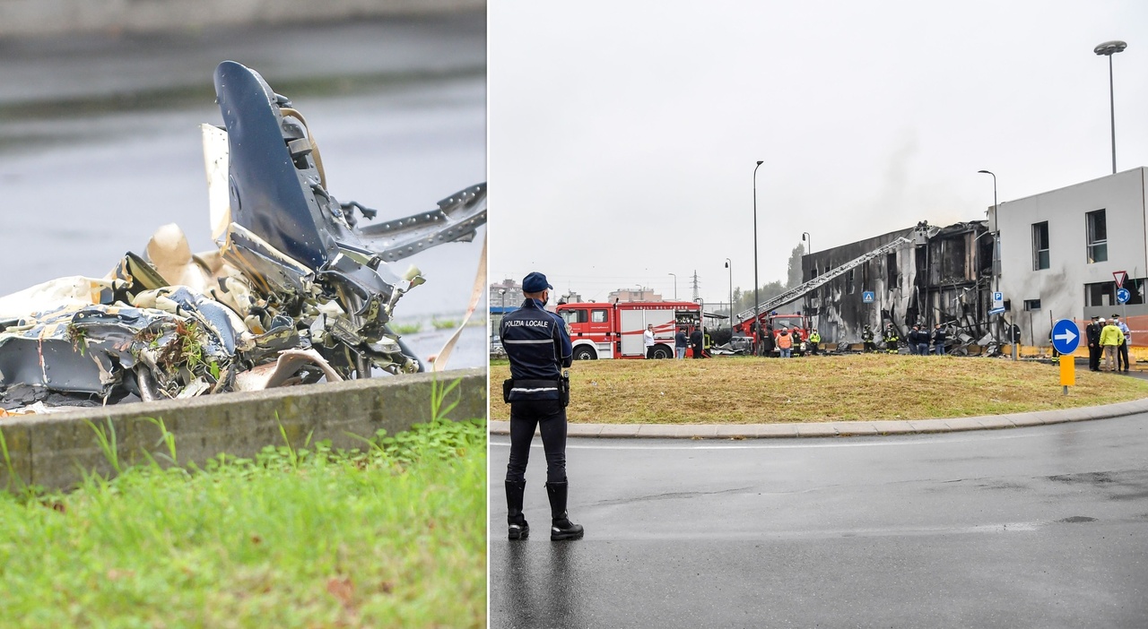 The plane crashed in Milan, and the remains of the engine were analyzed in Canada