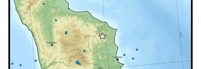 Terremoto in Calabria: scossa avvertita dalla popolazione