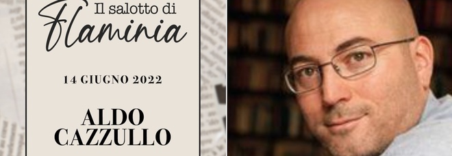 Flaminia Bolzan, Aldo Cazzullo ospite del Salotto: appuntamento martedì 14 giugno a Roma