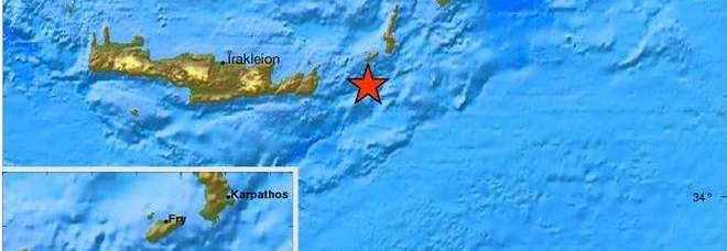 Forte sisma di magnitudo 6.1 al largo delle Coste di Creta, scatta l'allerta