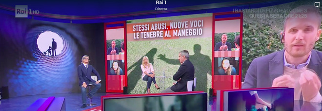 Abusi al maneggio, il testimone a Storie Italiane: «Per il titolare qualcosa c'è stato ma l'hanno ingigantito»