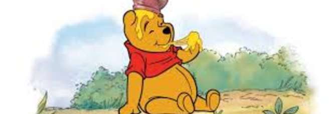 È mezzo nudo e senza sesso, Winnie The Pooh bandito in 