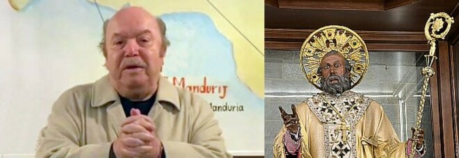 Lino Banfi: «Vi prego, restituite quelle reliquie e l'anello». L'appello ai ladri della Basilica di Bari