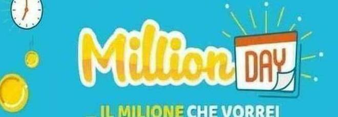 MillionDay, estrazione di oggi martedì 11 gennaio 2022: i cinque numeri vincenti