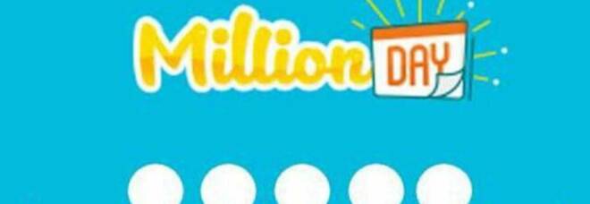 MillionDay, estrazione di domenica 16 gennaio 2022: i cinque numeri vincenti