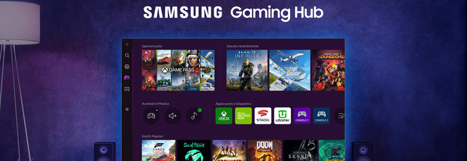 Xbox su Samsung Gaming Hub, la nuova piattaforma gaming in streaming disponibile sulla gamma di smart tv Samsung 2022