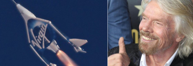 Il razzo di Richard Branson è in orbita: aperta la sfida allo spazio a Elon Musk e Jeff Bezos